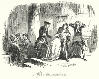 Efter domen (gravyr) av Hablot Knight (1815-92) (after) Browne