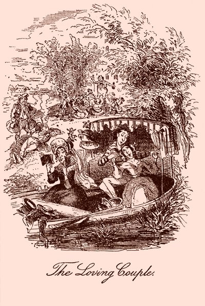 "Sketches by Boz" av Charles Dickens av Hablot Knight Browne