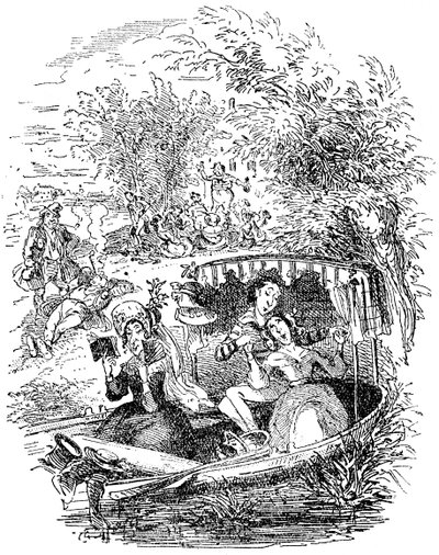 "Sketches by Boz" av Charles Dickens av Hablot Knight Browne