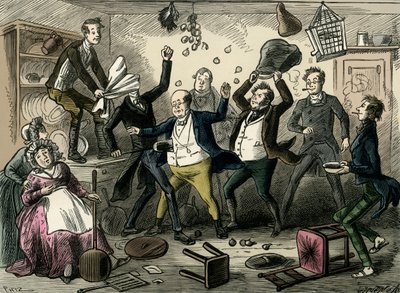 The Posthumous Papers of the Pickwick Club av Dickens av Hablot Knight Browne
