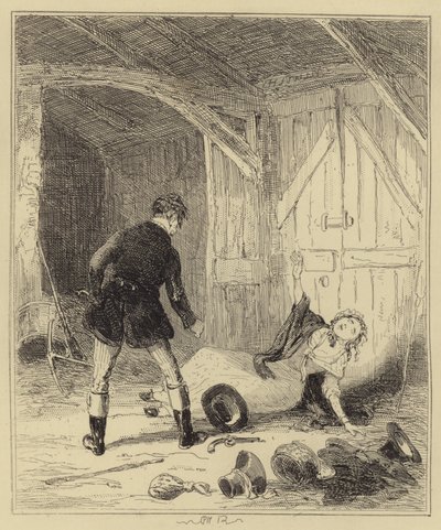 Corder-skytte Maria Mårten av Hablot Knight Browne