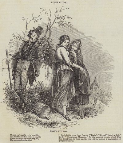 Grand Historical Lilt av Hablot Knight Browne