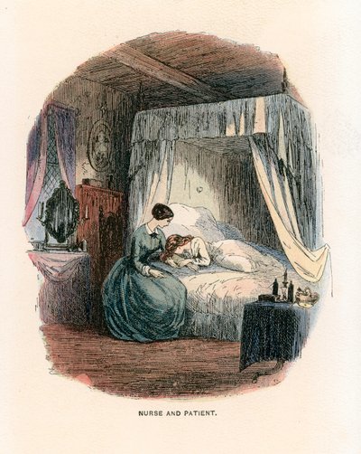 Illustration för Bleak House av Hablot Knight Browne