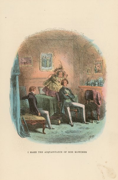 Illustration för David Copperfield av Hablot Knight Browne