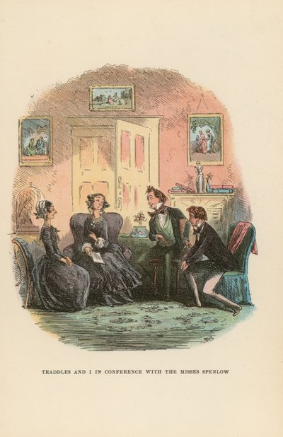 Illustration till David Copperfield av Hablot Knight Browne