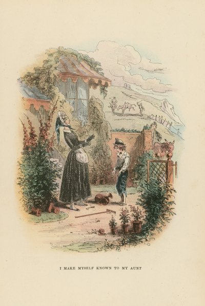 Illustration för David Copperfield av Hablot Knight Browne