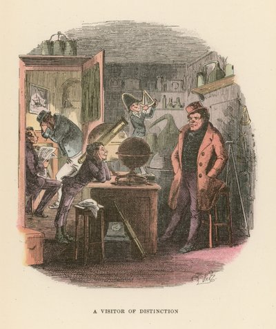 Illustration för Dombey och Son av Hablot Knight Browne