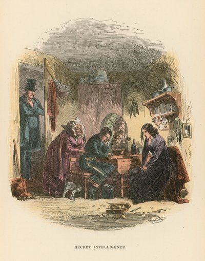 Illustration för Dombey och Son av Hablot Knight Browne
