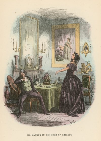 Illustration för Dombey och Son av Hablot Knight Browne