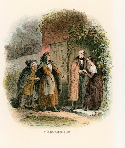 Illustration för Dombey och Son av Hablot Knight Browne