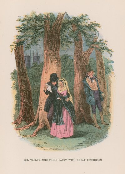 Illustration för Martin Chuzzlewit av Hablot Knight Browne