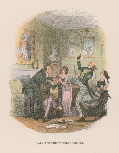 Illustration för Martin Chuzzlewit av Hablot Knight Browne