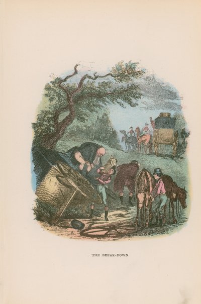 Illustration för Pickwick Papers av Hablot Knight Browne