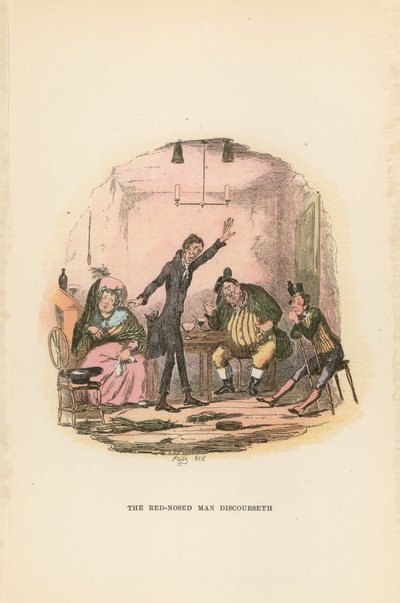Illustration för Pickwick Papers av Hablot Knight Browne