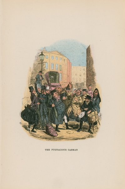 Illustration för Pickwick Papers av Hablot Knight Browne