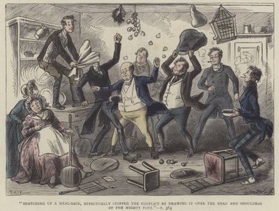 Illustration för Pickwick Papers av Hablot Knight Browne