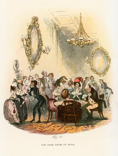 Illustration för Pickwick Papers av Hablot Knight Browne