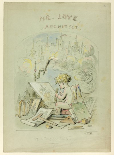 Mr Love, arkitekt av Hablot Knight Browne