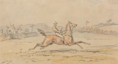 Point-to-point-löpning av Hablot Knight Browne