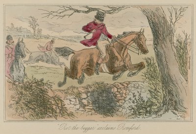 Rot the Beggar utbrister Romford av Hablot Knight Browne