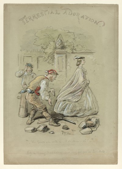 Jordisk tillbedjan av Hablot Knight Browne