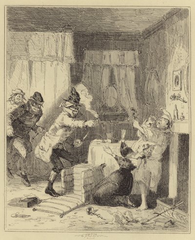 Inbrottstjuvarna av Hablot Knight Browne