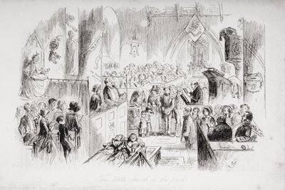 The Little Church in the Park, illustration från 