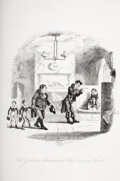 The Yorkshire schoolmaster at the Saracen