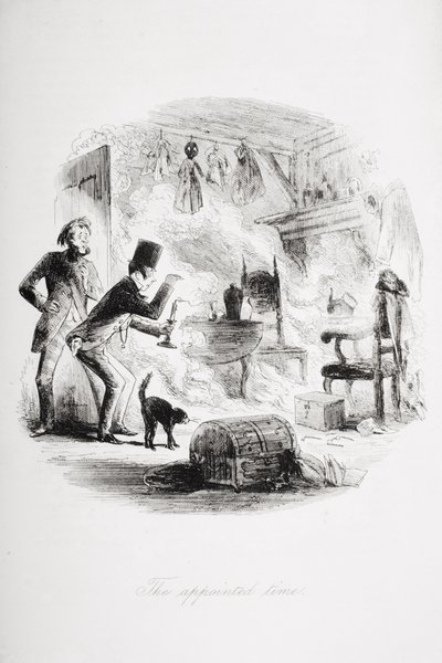 Den bestämda tiden, illustration från 