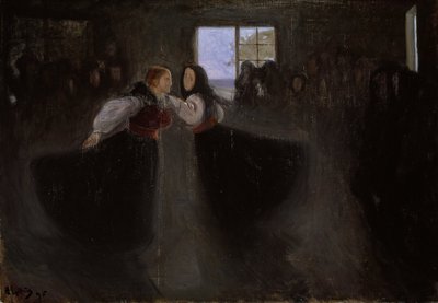 Flickor som dansar av Halfdan Egedius