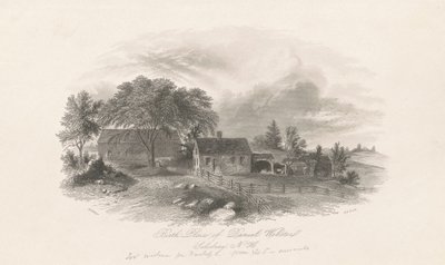 Daniel Websters födelseplats, Salisbury, New Hampshire av Hammat Billings