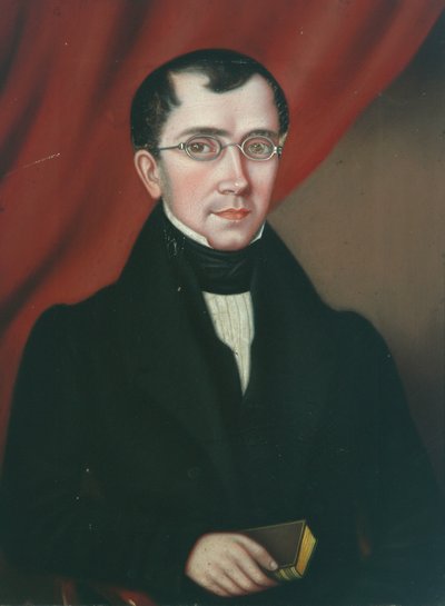 John Butterfield från Cliffe Hall, 1835 av Hannah Maria Hudson