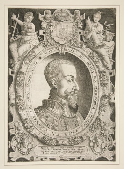 Porträtt av Maximilian II (Habsburg) av Hanns Lautensack