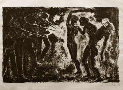 Dödsdansen från 1919: The Standgericht / Execution av Hanns Ludwig Katz