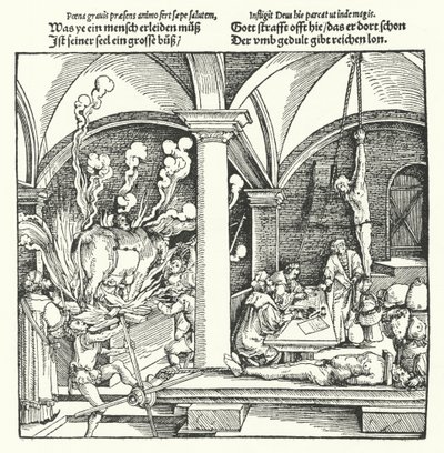 Tortyr (gravyr) av Hans (after) Burgkmair