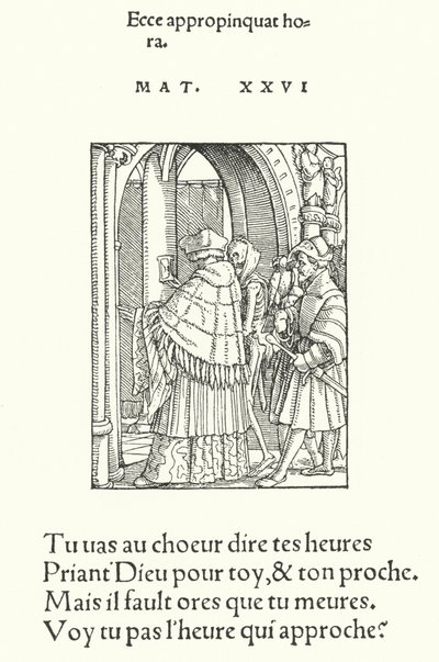 Kanonen (gravyr) av Hans (after) Holbein the Younger