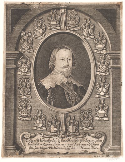 Hans Krabbe till Søgård. Från en begravningspredikan 1648 av Hans Andreas Greys