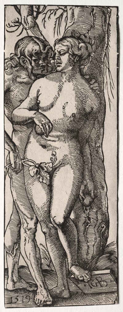Adam och Eva av Hans Baldung