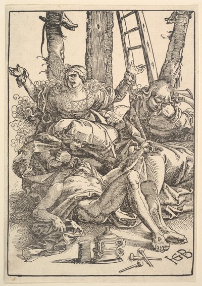 Klagosång för Kristus, 1510. av Hans Baldung