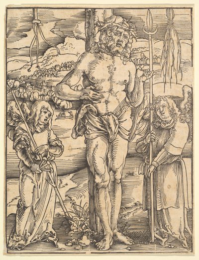 Man of Sorrows, från The Mirror of the Passion of Our Lord Jesu Christ, 1507 av Hans Baldung
