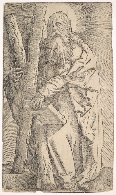 St. Andreas från Kristus och apostlarna, 1519. av Hans Baldung