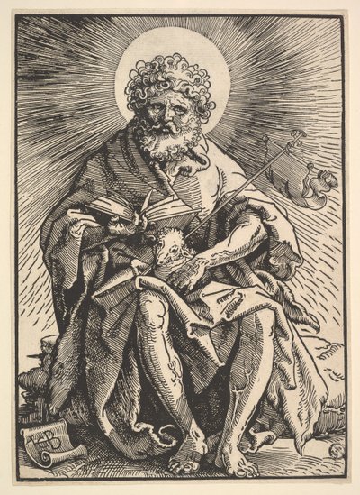 Johannes Döparen Håller Lammet, ca. 1517. av Hans Baldung