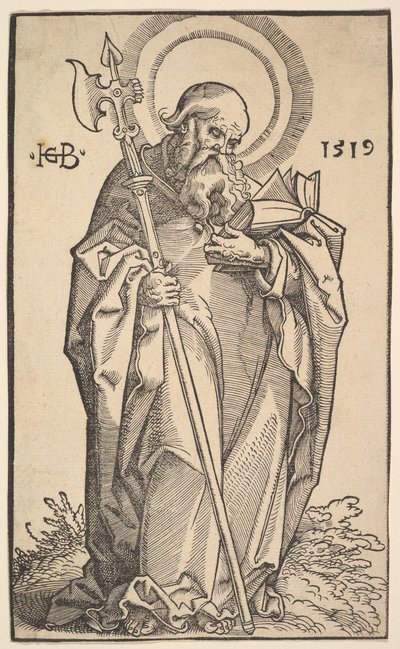 Matteus från Kristus och apostlarna, 1519. av Hans Baldung