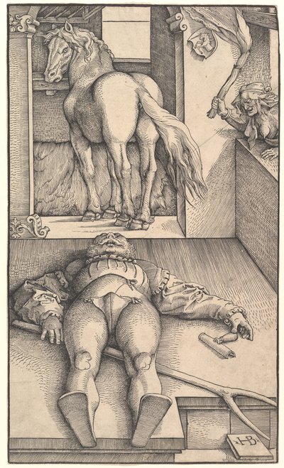 Den förhäxade brudgummen, ca. 1544. av Hans Baldung