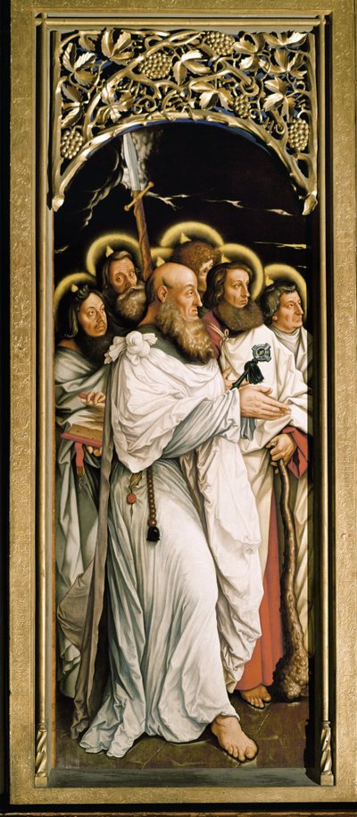Apostlar och donatorer ... av Hans Baldung Grien
