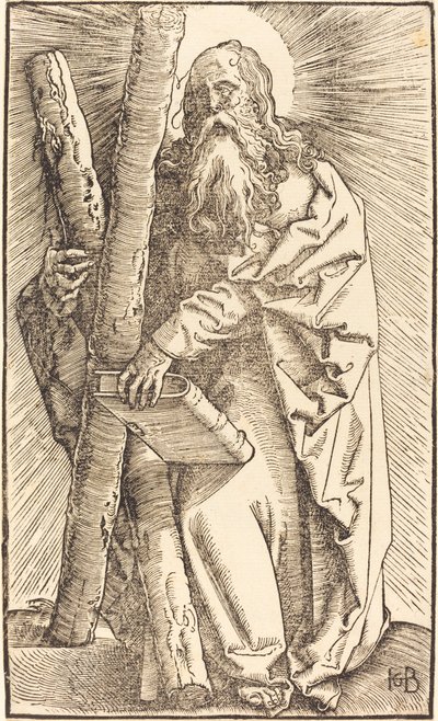 Sankt Andreas av Hans Baldung Grien