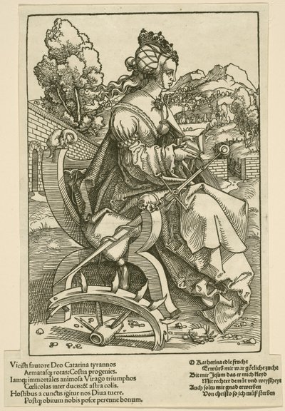Sankta Katarina, 1505-07 av Hans Baldung Grien
