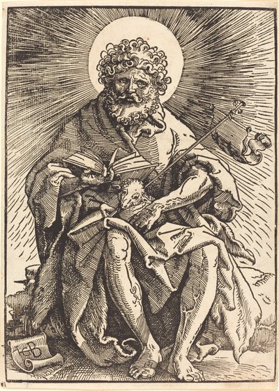 Sankt Johannes Döparen av Hans Baldung Grien