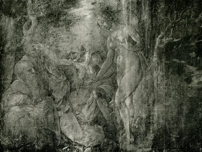 Frestelse av St. Anthony av Hans Baldung Grien