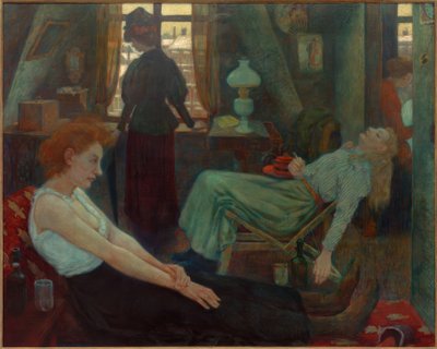 Måndag morgon av Hans Baluschek